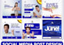 provide social media ads banner design and posts